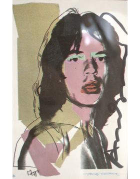 Mick Jagger 1975 II.143 - Invitation Card