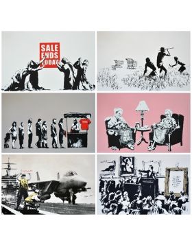 La toile imprimée Banksy No14